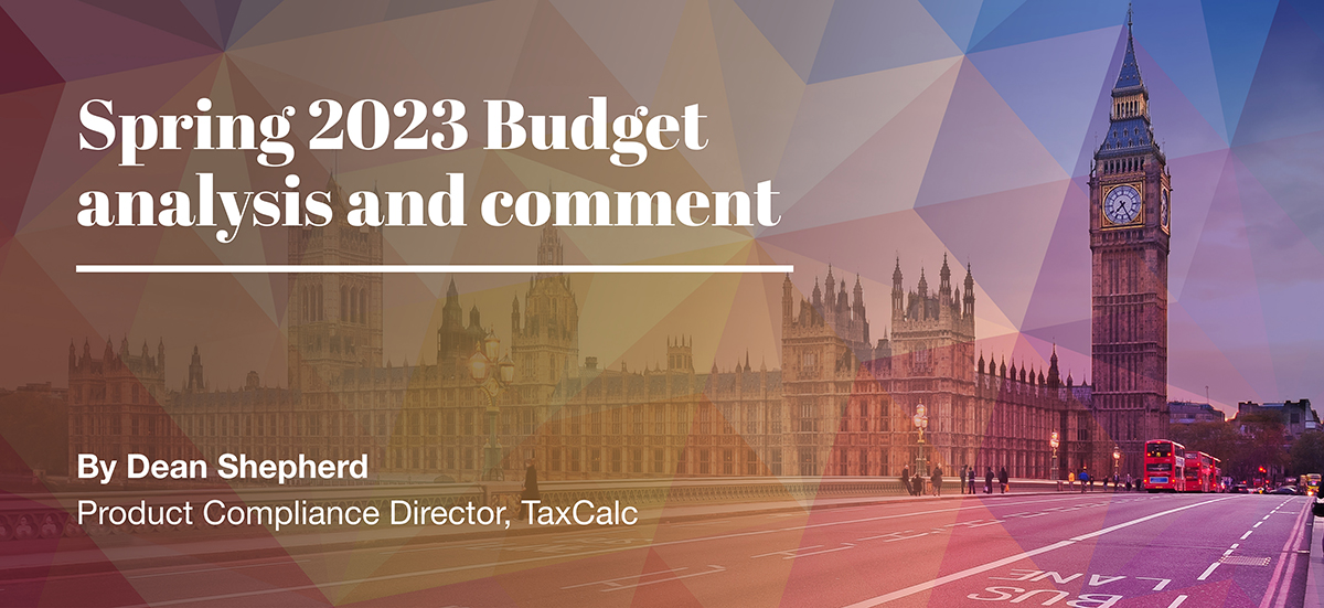 Spring Statement 2023 Analysis and comments