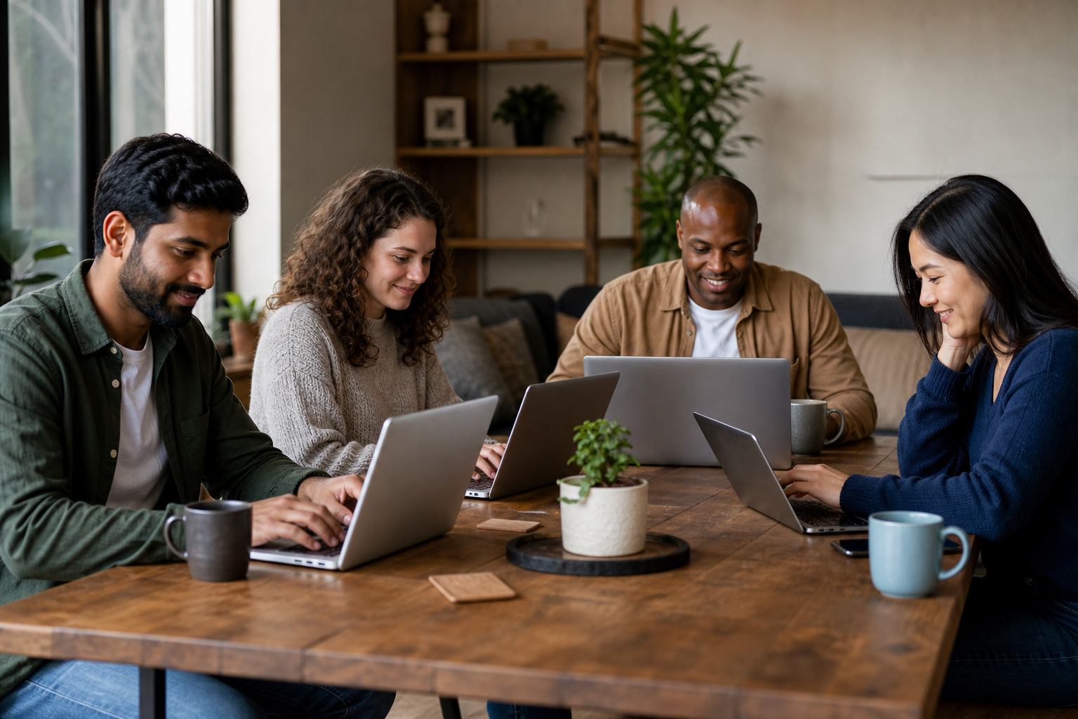 Accountants Online Survey Casual Modern Setup