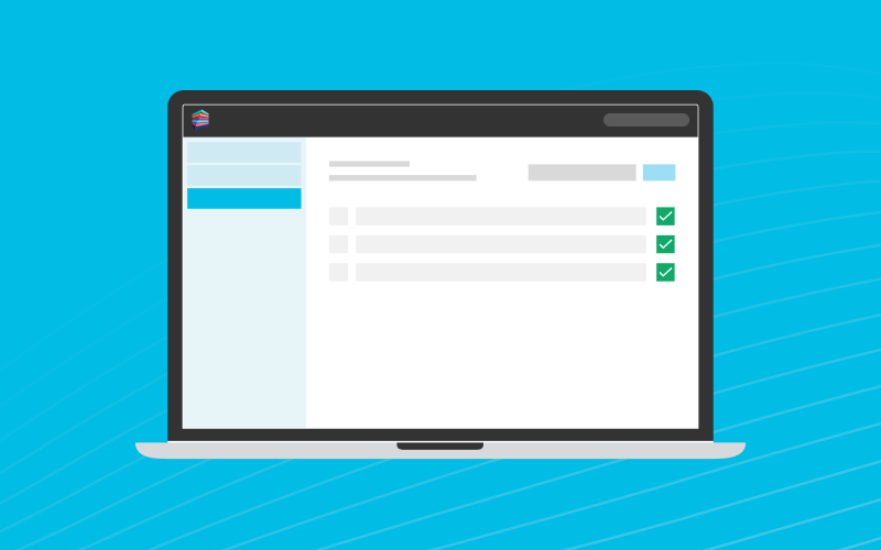 Illustration of the Tax Return Production UI