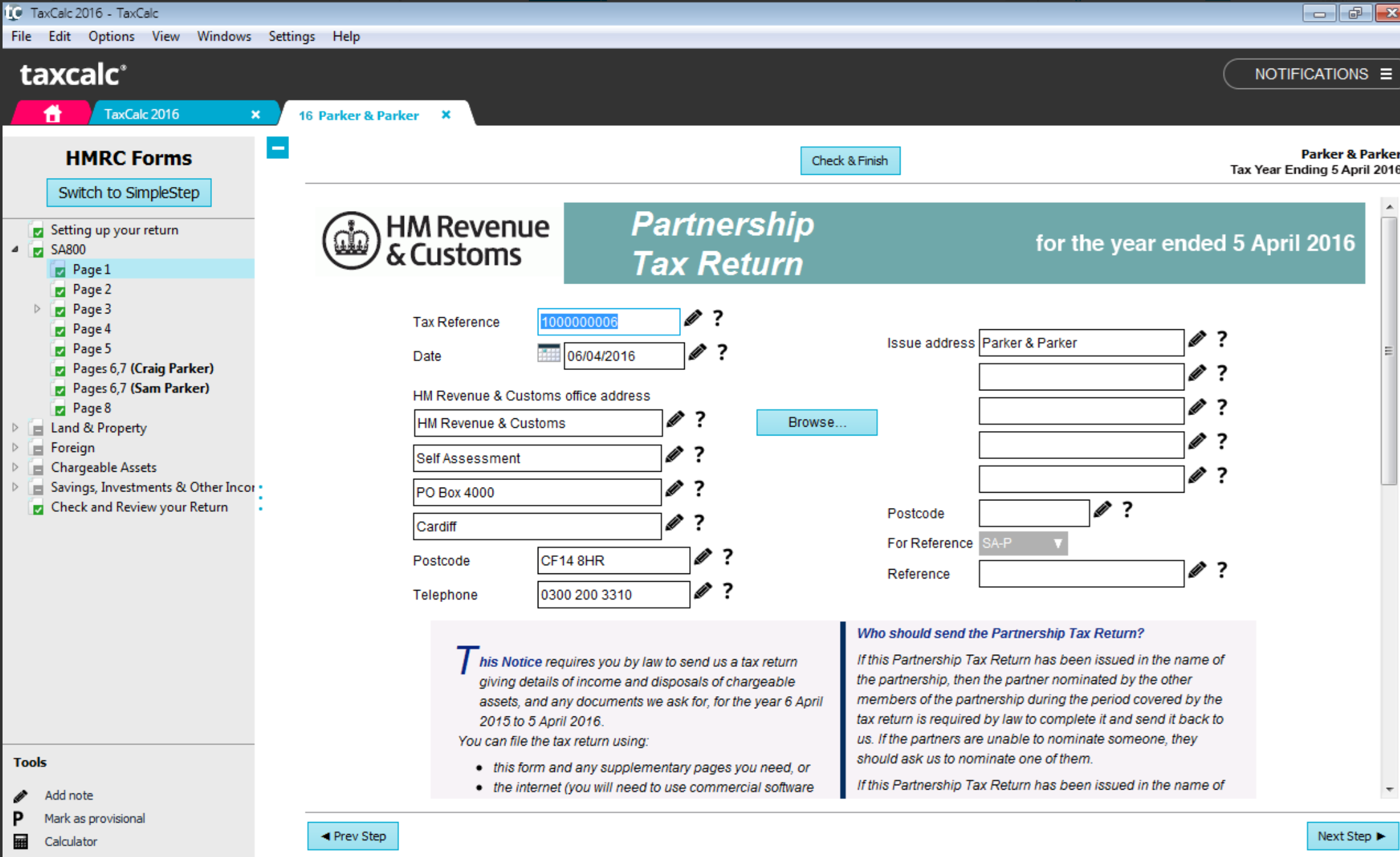 Partnership tax 4