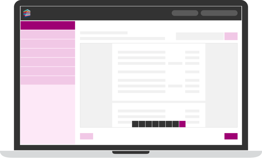 Accounts Production 1 - Simplified interface