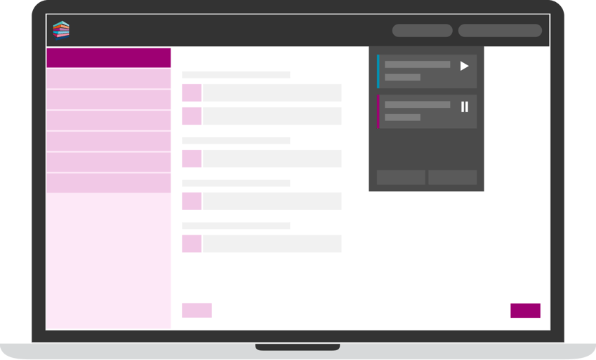Time 1 - Simplified interface