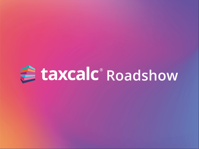 Event (past) - The TaxCalc Roadshows