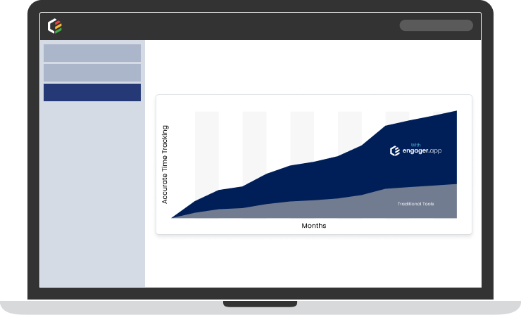 Illustration of the Engager UI 3