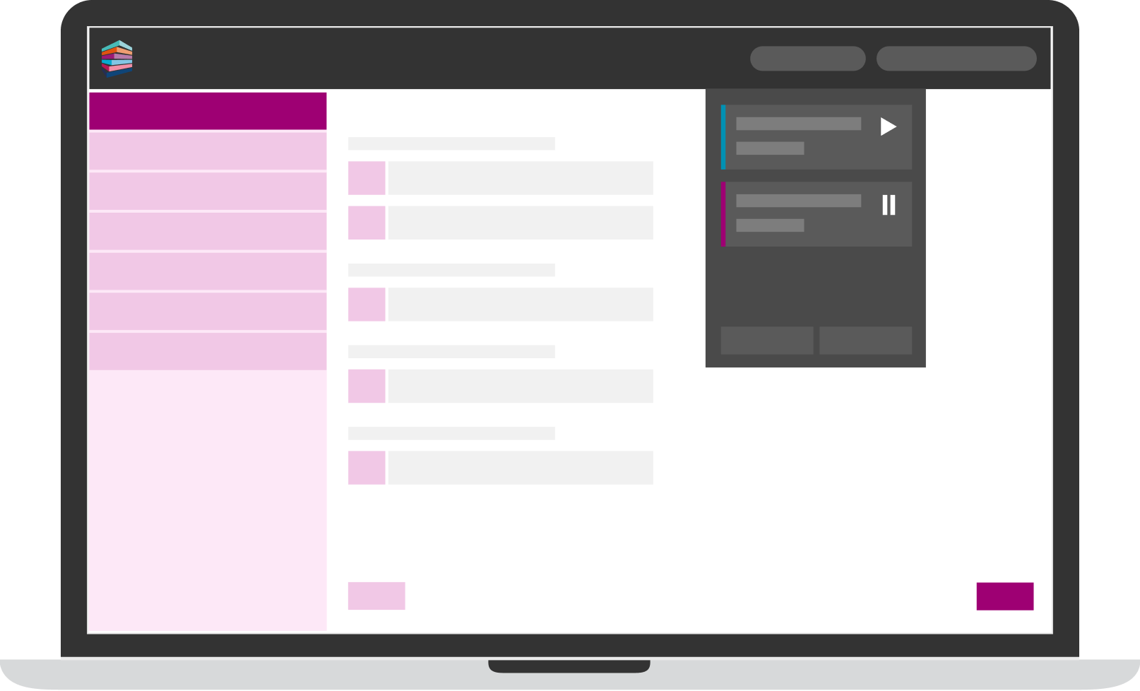Time 1 - Simplified interface
